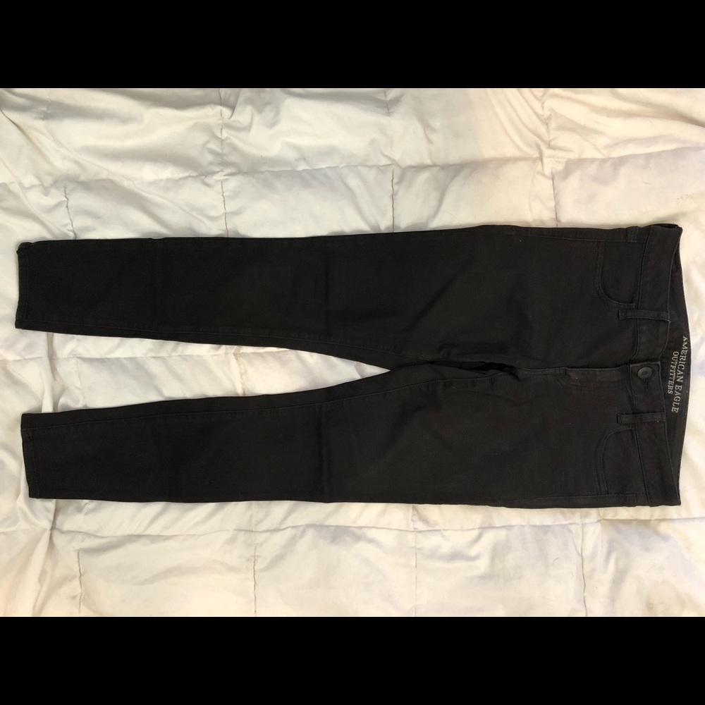 Black American Eagle jeans size 10 regular